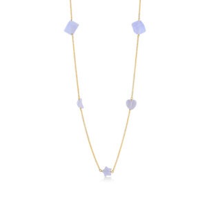 YELLOW CUBE NECKLACE