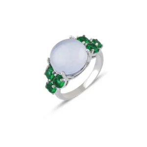 Three-petal Green Ring