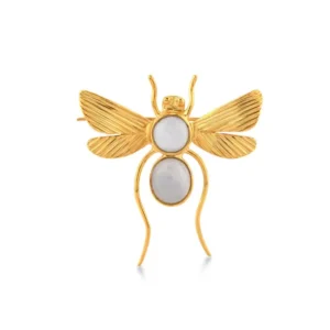 Büyük Altın Su Sineği Broş